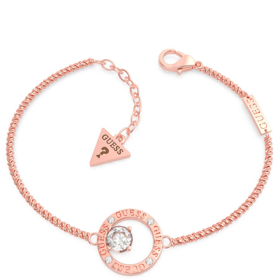 Guess Guess All Around You Rose Gold Bracelet Online