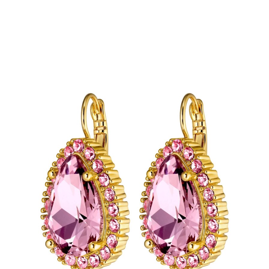 Dyrberg Kern Dyrberg Kern Fiora Gold Earrings - Light Rose Hot