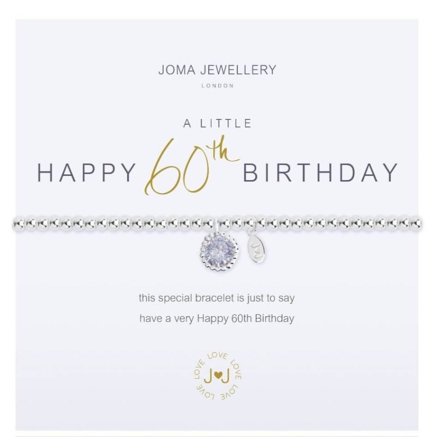 Joma Joma Happy 60Th Birthday Bracelet Online