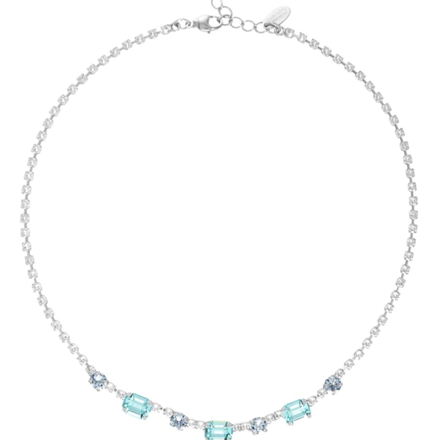 Caroline Svedbom Caroline Svedbom Silver Corinna Necklace - Sea Breeze Combo Wholesale