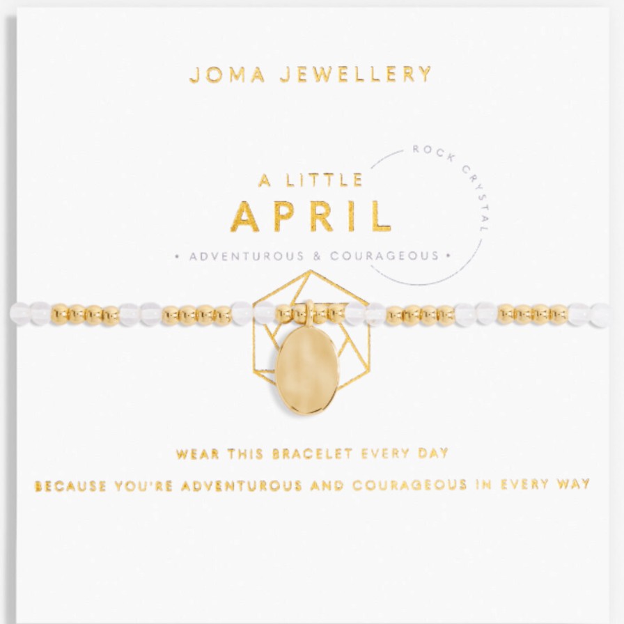 Joma Joma April Birthstone Gold Bracelet Best