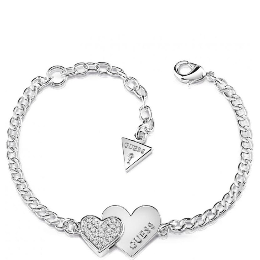 Guess Guess You & Me Silver Bracelet Wholesale