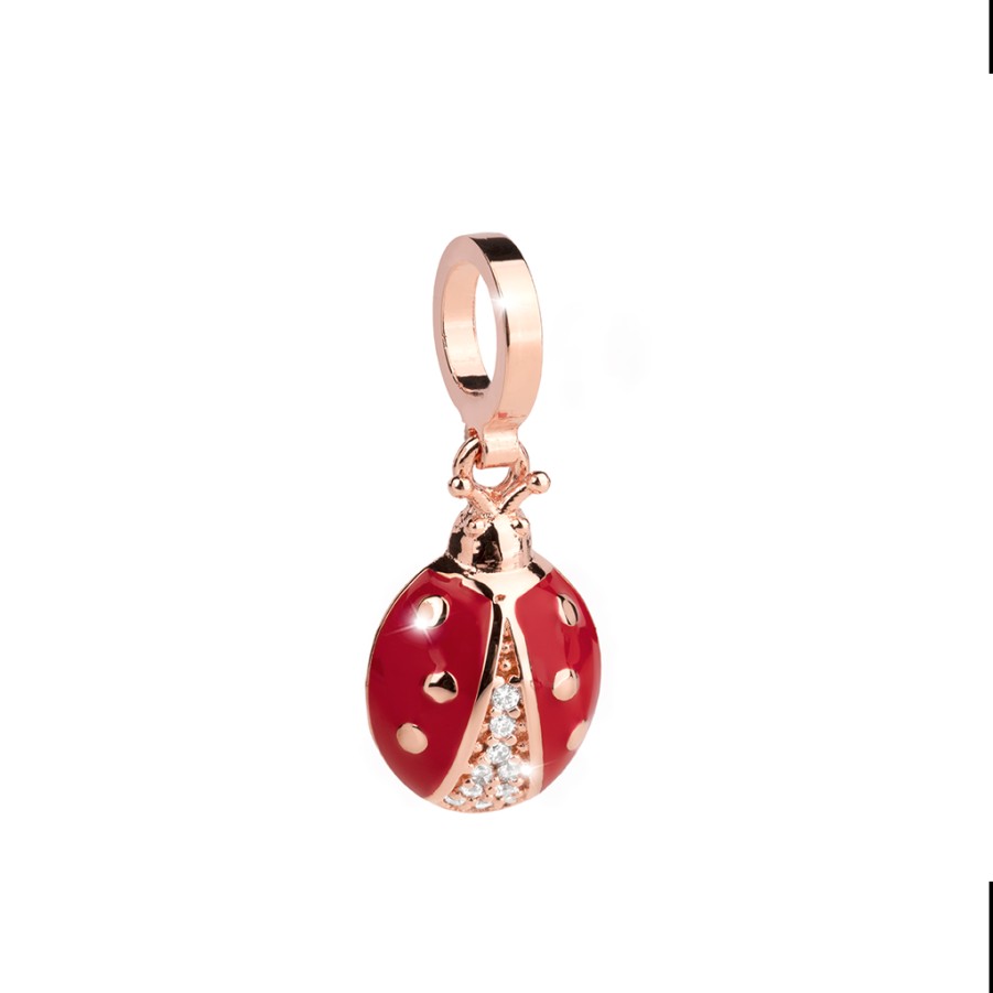 Rebecca My World Rebecca My World Rose Gold Ladybird Charm Best