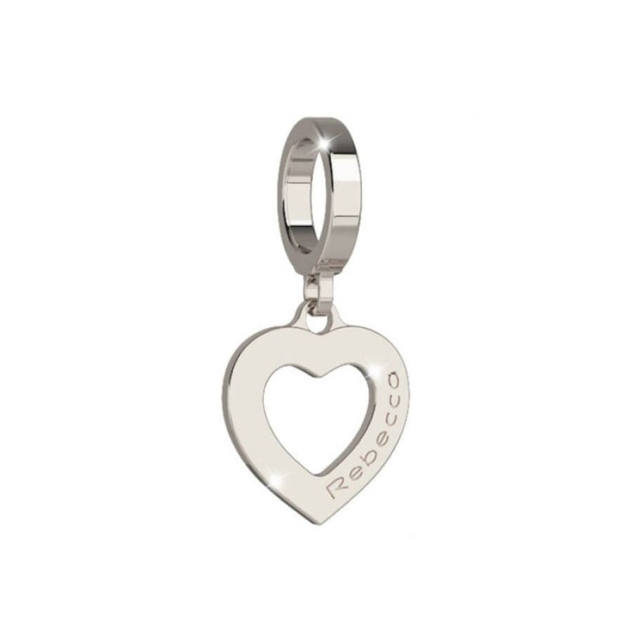 Rebecca My World Rebecca My World Silver Heart Charm Online