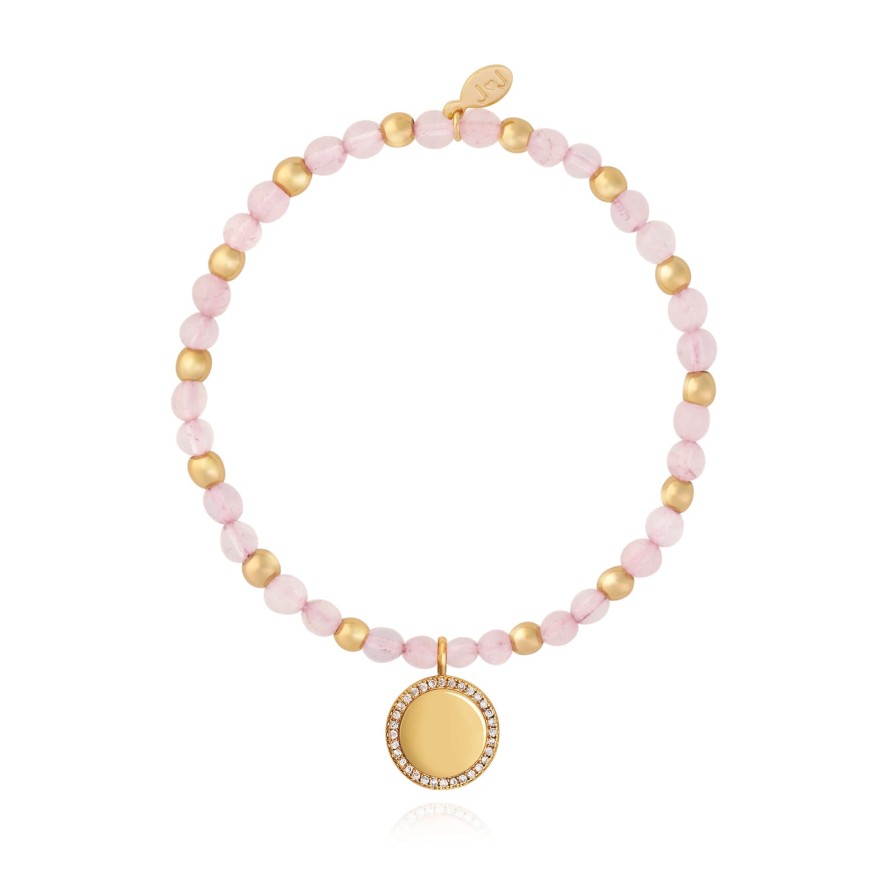 Joma Joma Wellness Gems Rose Quartz Bracelet Hot