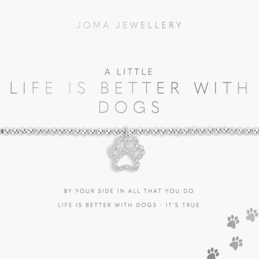 Joma Joma Life Is Better With Dogs Bracelet Hot