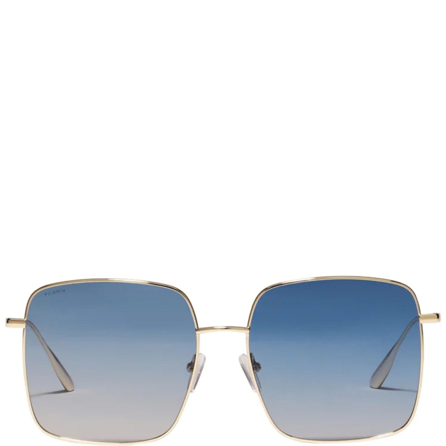 Pilgrim Pilgrim Jonan Sunglasses - Blue/Gold Wholesale