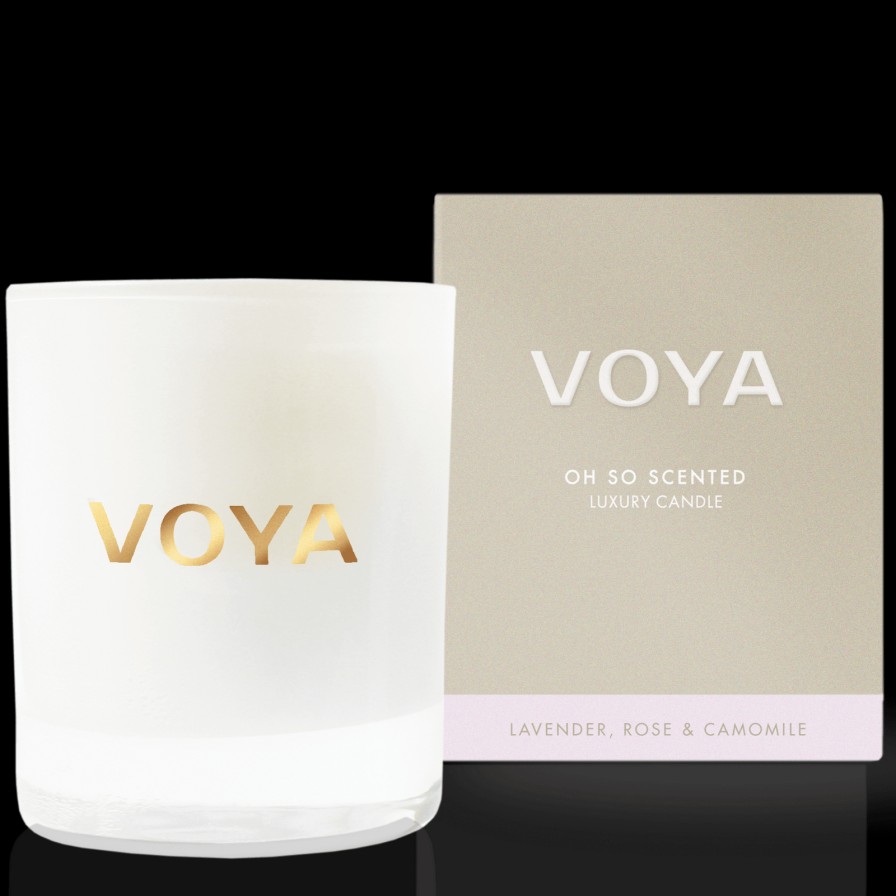 Voya Voya Candle - Lavender Rose & Chamomile Hot