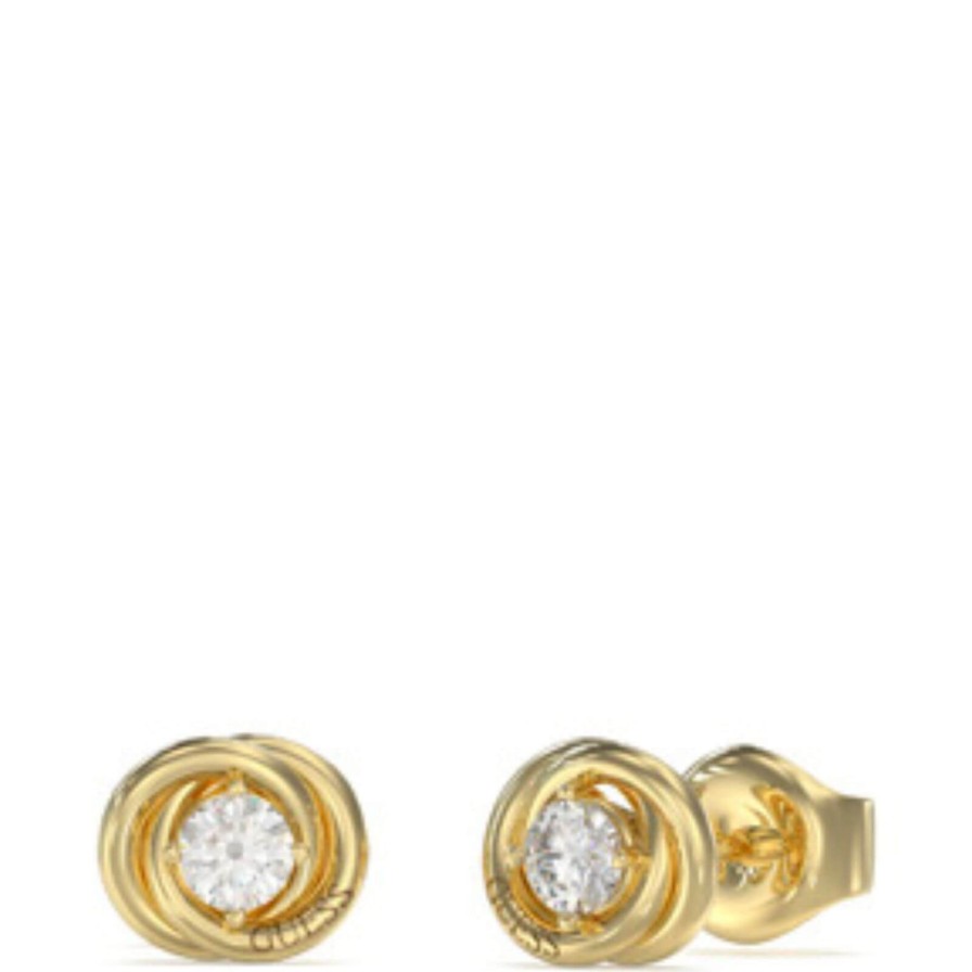 Guess Guess Perfect Links Gold Stud Earrings Online