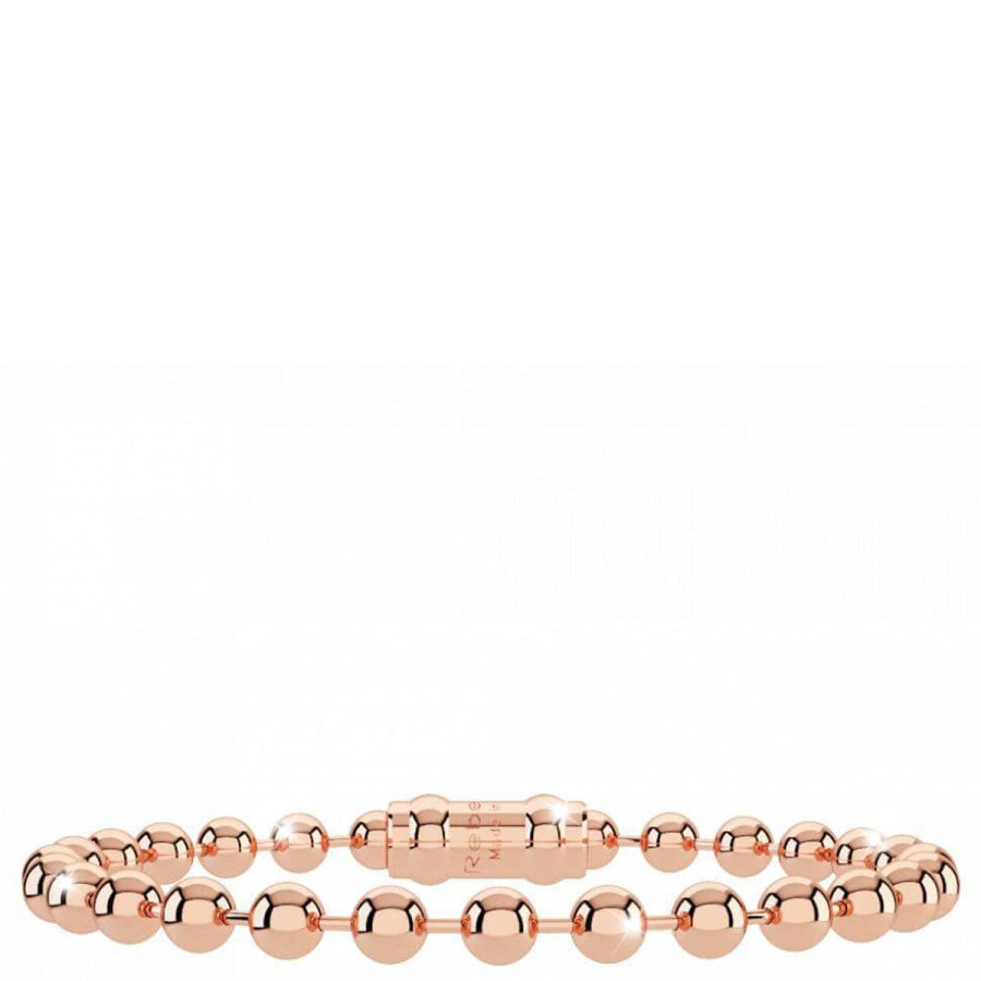 Rebecca My World Rebecca My World Thick Ball Rose Gold Bracelet - Magnetic Catch Online