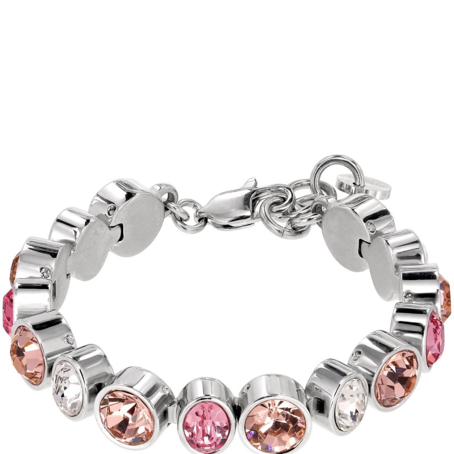 Dyrberg Kern Dyrberg Kern Elaine Silver Bracelet - Light Rose Online