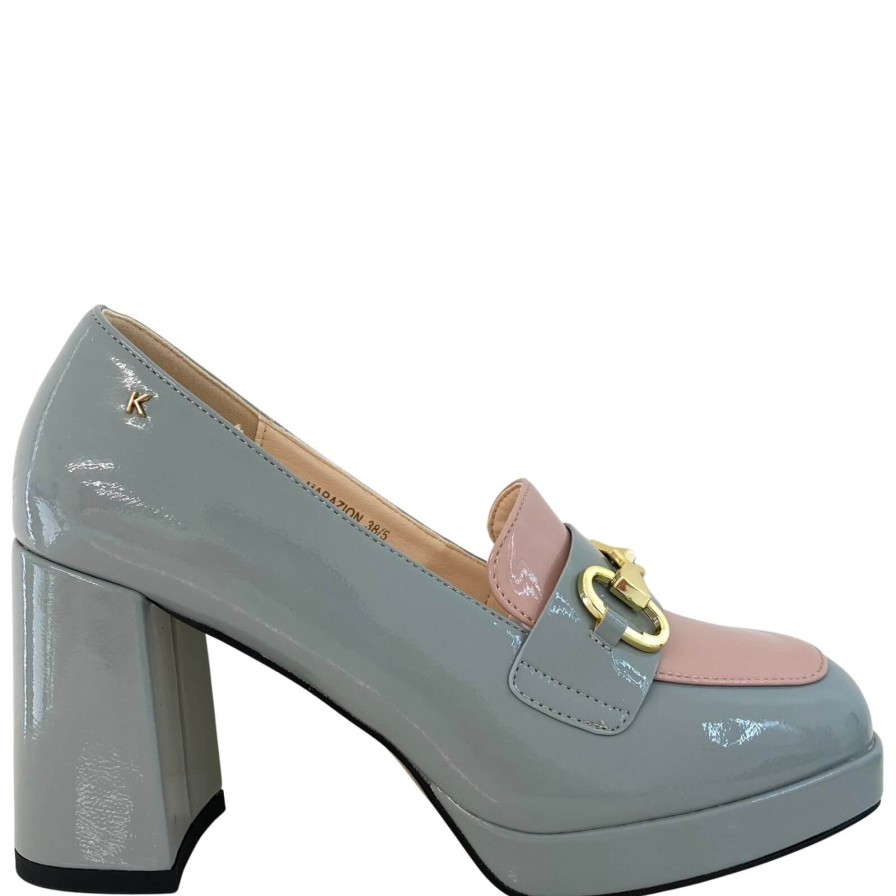 Kate Appleby Kate Appleby Marazion High Heel Loafers - Powder Blue New