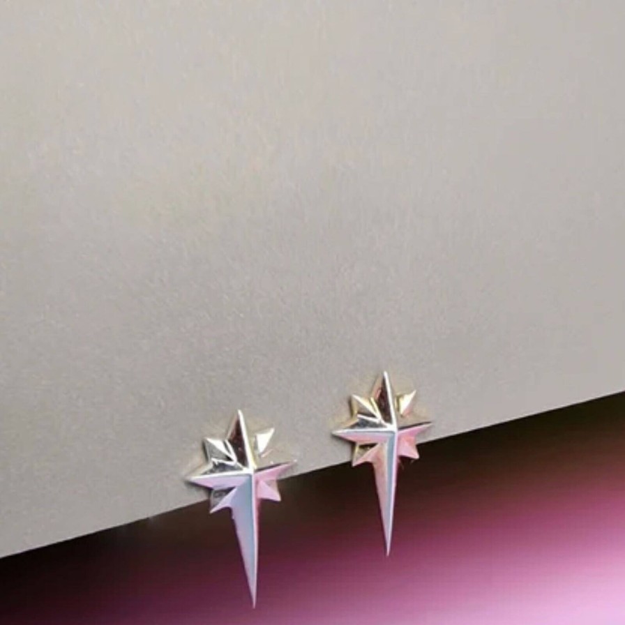 Vurchoo Vurchoo South Africa Silver Rising Star Stud Earrings Online