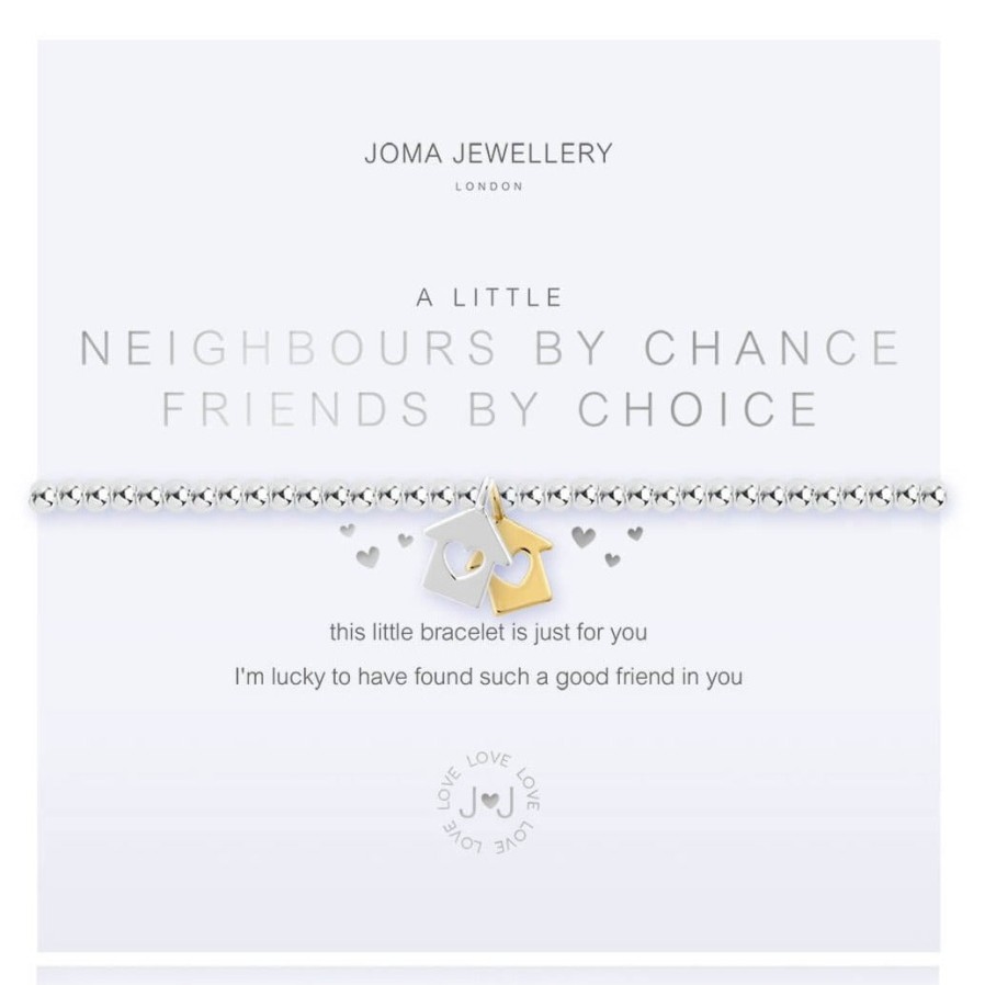 Joma Joma Neighbours By Chance, Friends By Choice Bracelet Best