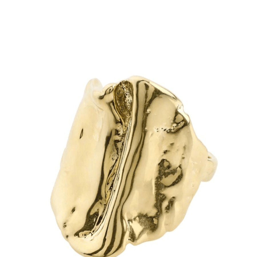 Pilgrim Pilgrim Hope Gold Statement Ring Wholesale