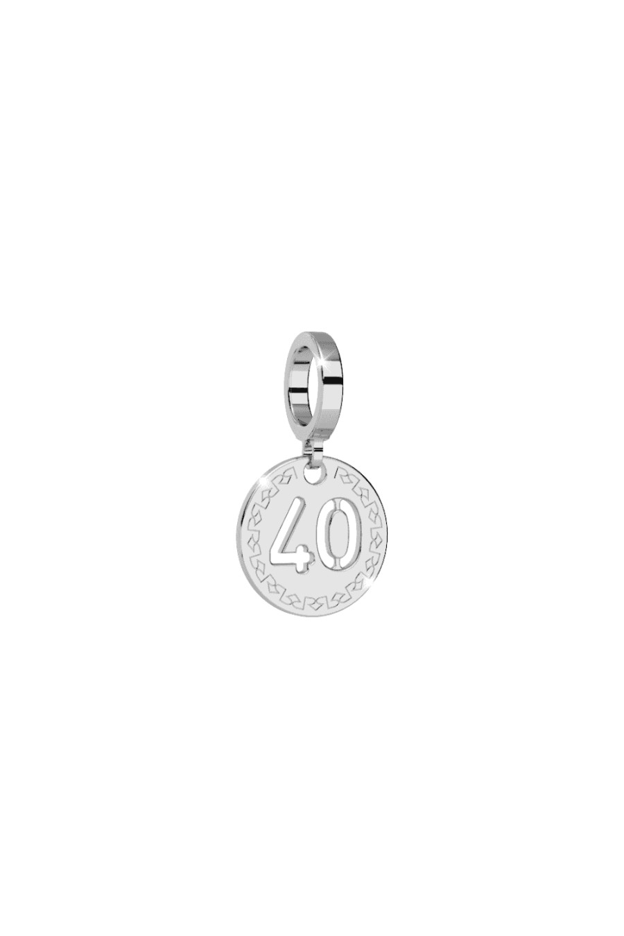 Rebecca My World Rebecca My World Silver 40 Birthday Charm Hot