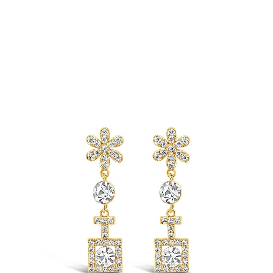 Absolute Absolute Gold Dainty Drop Earrings Clearance