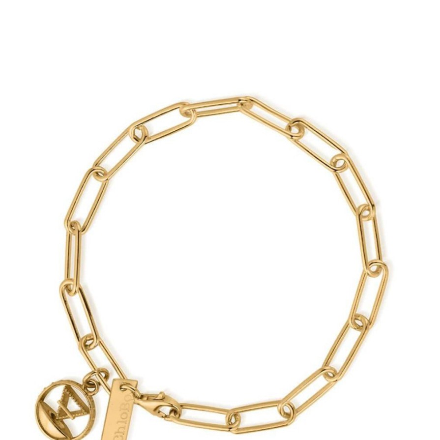 ChloBo Chlobo Earth Link Chain Bracelet - Gold Best