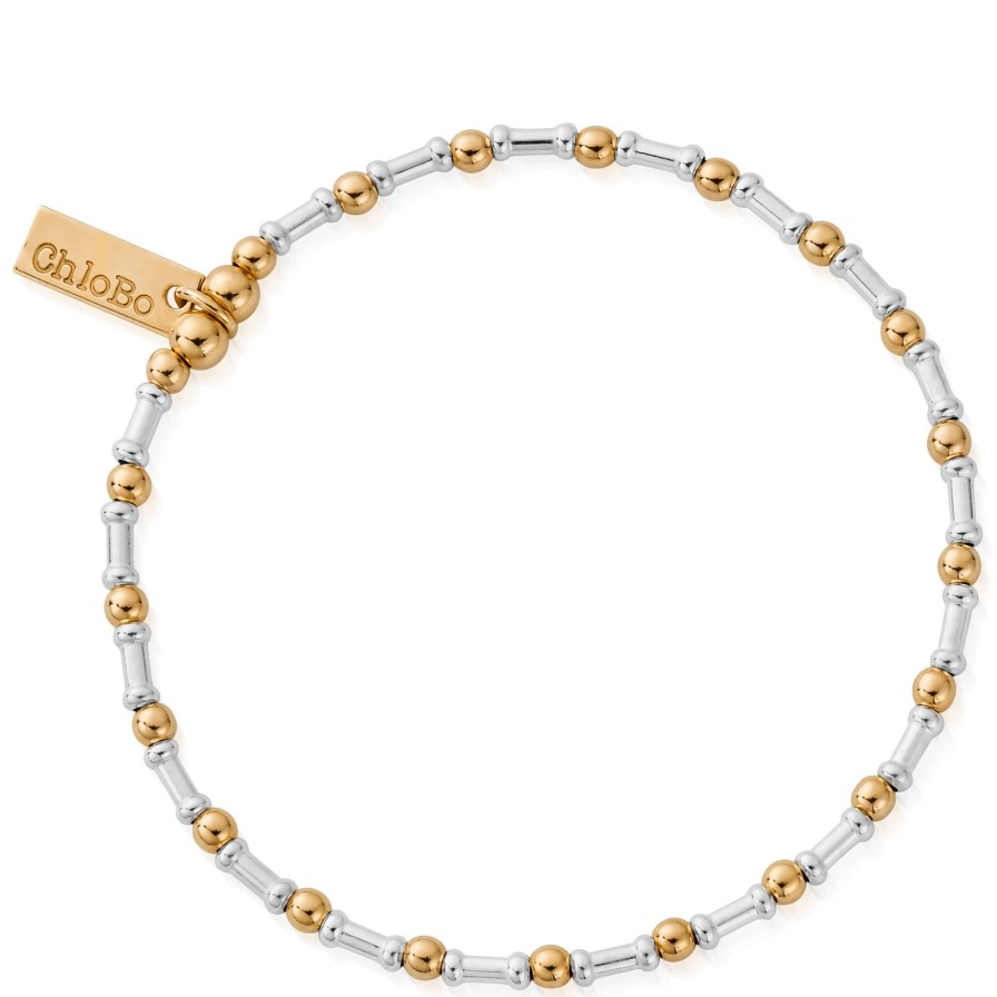 ChloBo Chlobo Rhythm Of Water Bracelet - Two Tone New