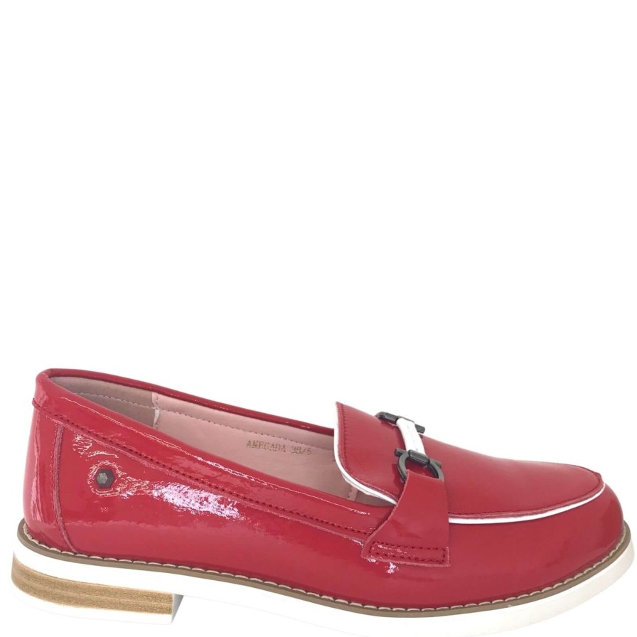 Kate Appleby Kate Appleby Anegada Loafers - Red New