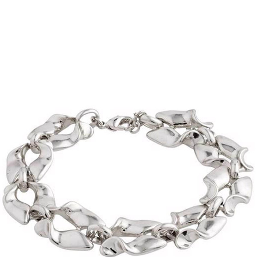 Pilgrim Pilgrim Hollis Silver Chunky Bracelet Best