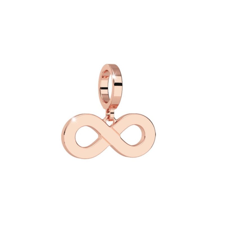 Rebecca My World Rebecca My World Rose Gold Infinity Forever Charm Clearance