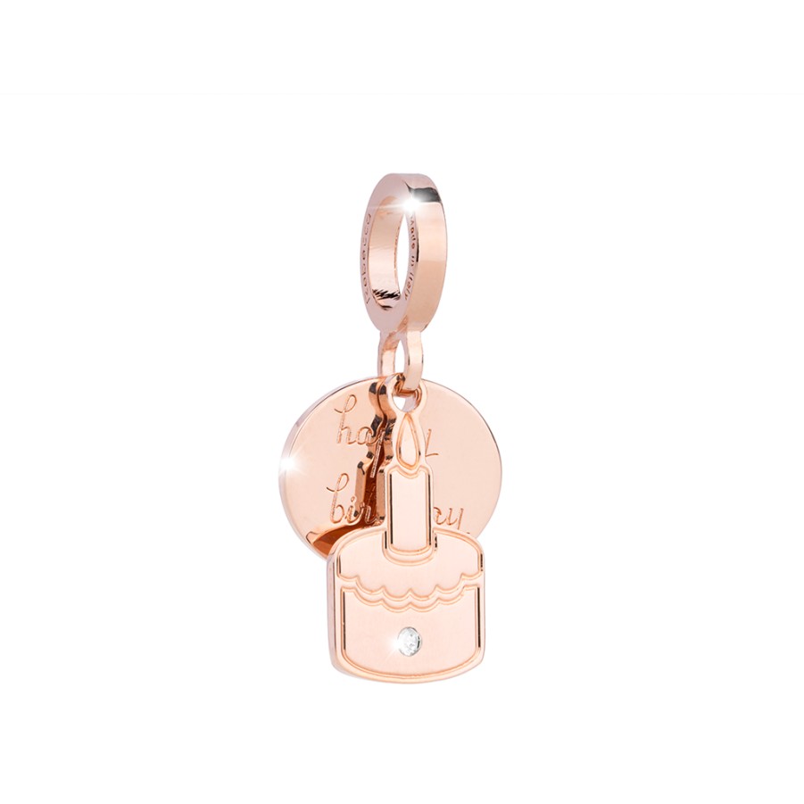 Rebecca My World Rebecca My World Rose Gold Cake Charm Hot