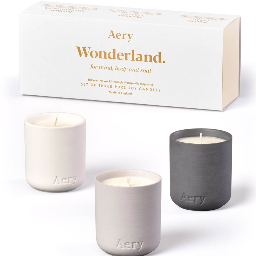 Aery Aery Wonderland Set Of Three Votive Candles Wholesale