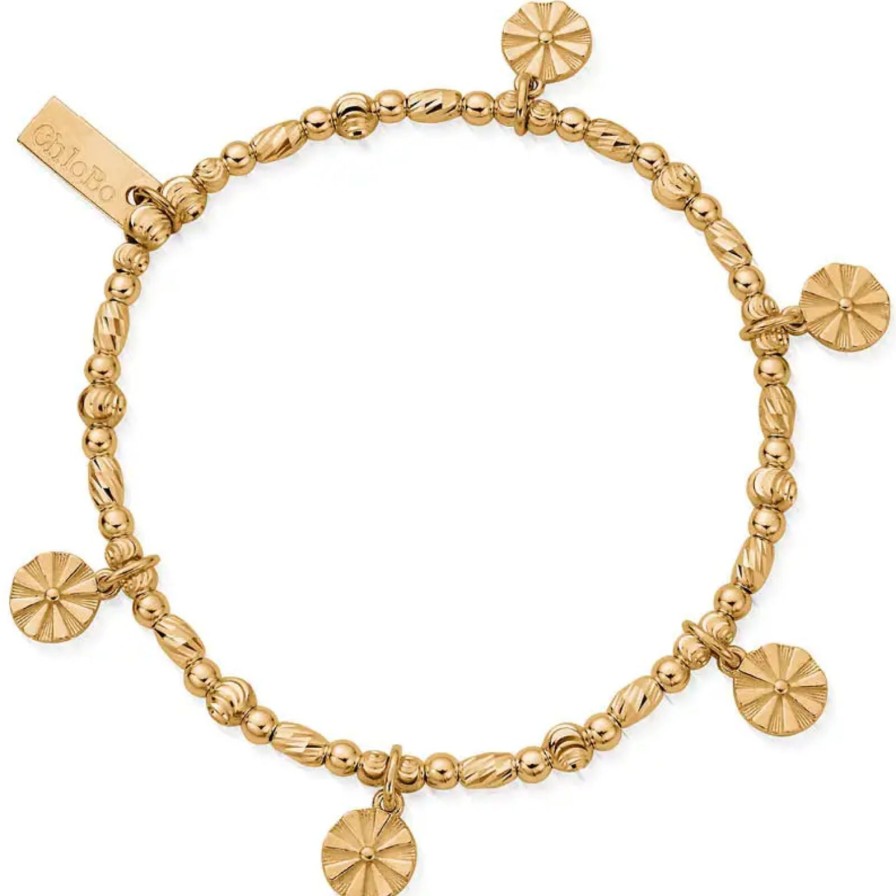 ChloBo Chlobo Creative Balance Bracelet - Gold Clearance