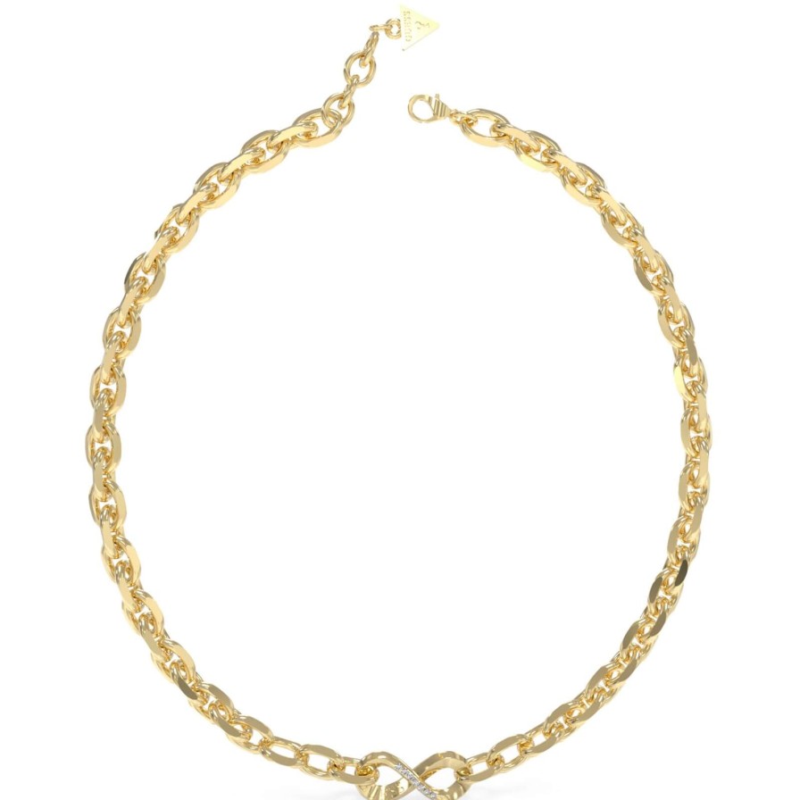 Guess Guess Gold Endless Dream Infinity Necklace Online