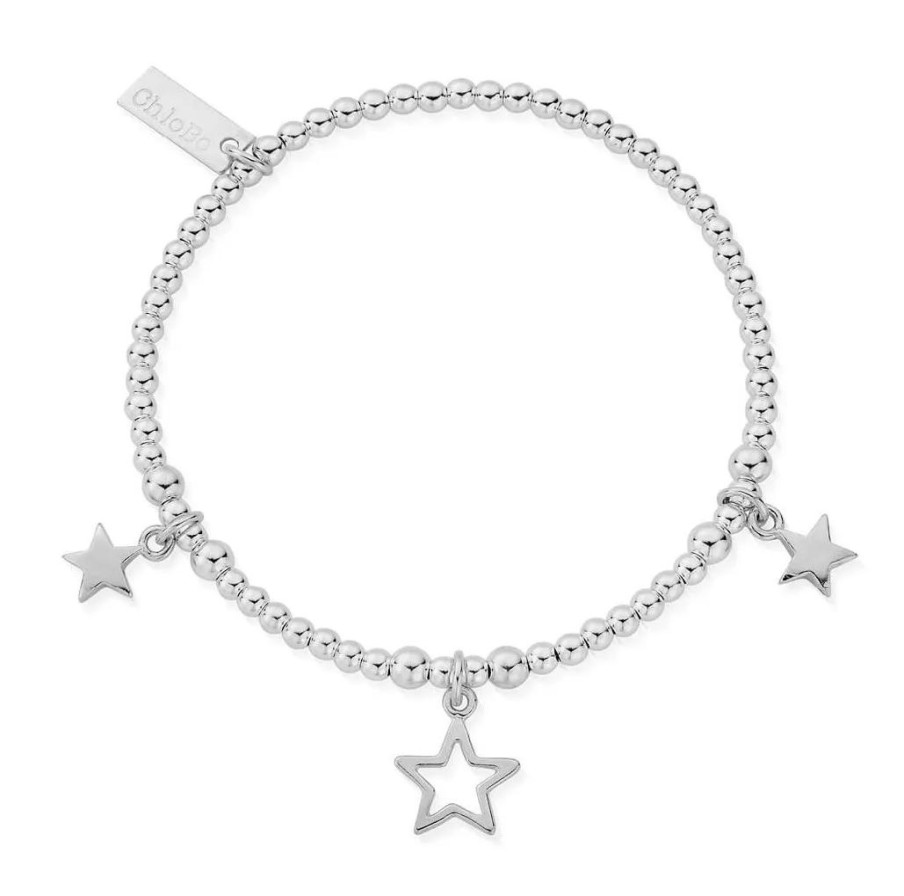 ChloBo Chlobo Triple Star Bracelet New