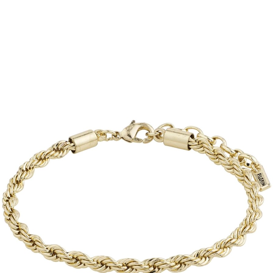 Pilgrim Pilgrim Pam Gold Rope Chain Bracelet New