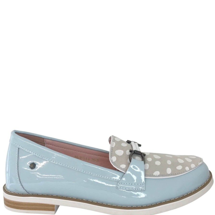 Kate Appleby Kate Appleby Anguilla Loafers - Pale Blue Clearance