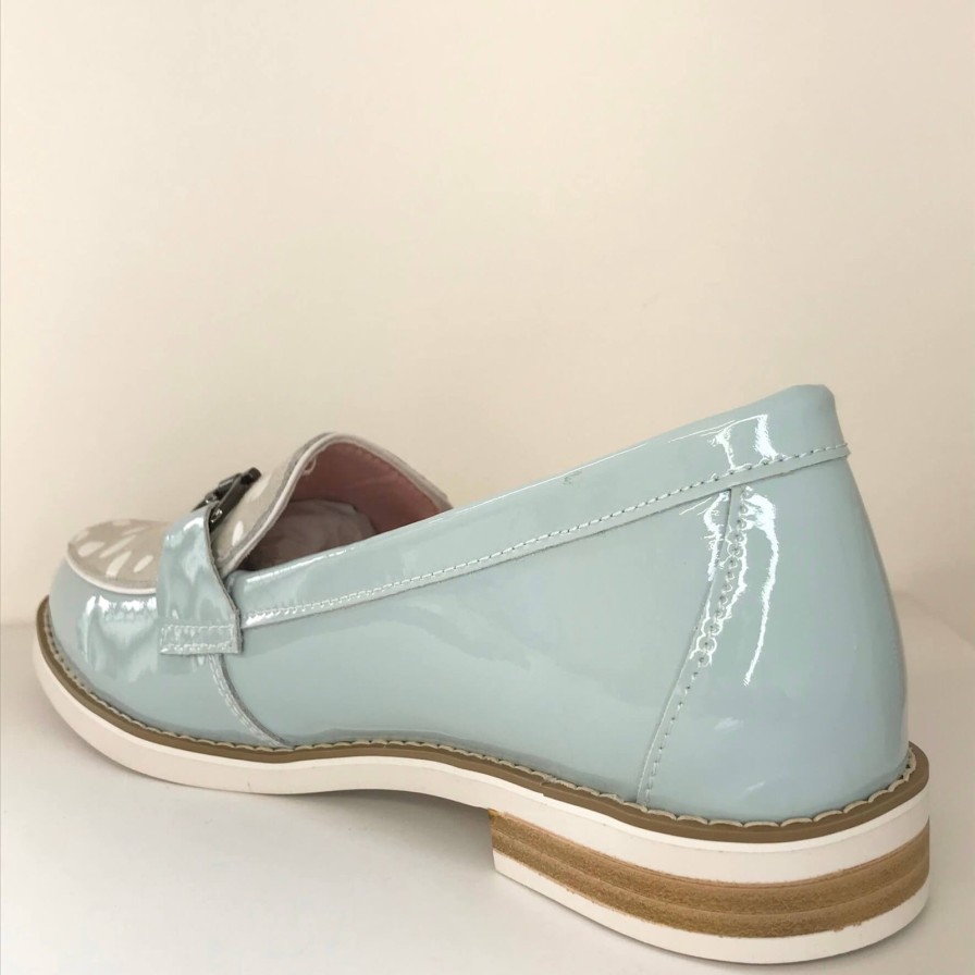 Kate Appleby Kate Appleby Anguilla Loafers - Pale Blue Clearance