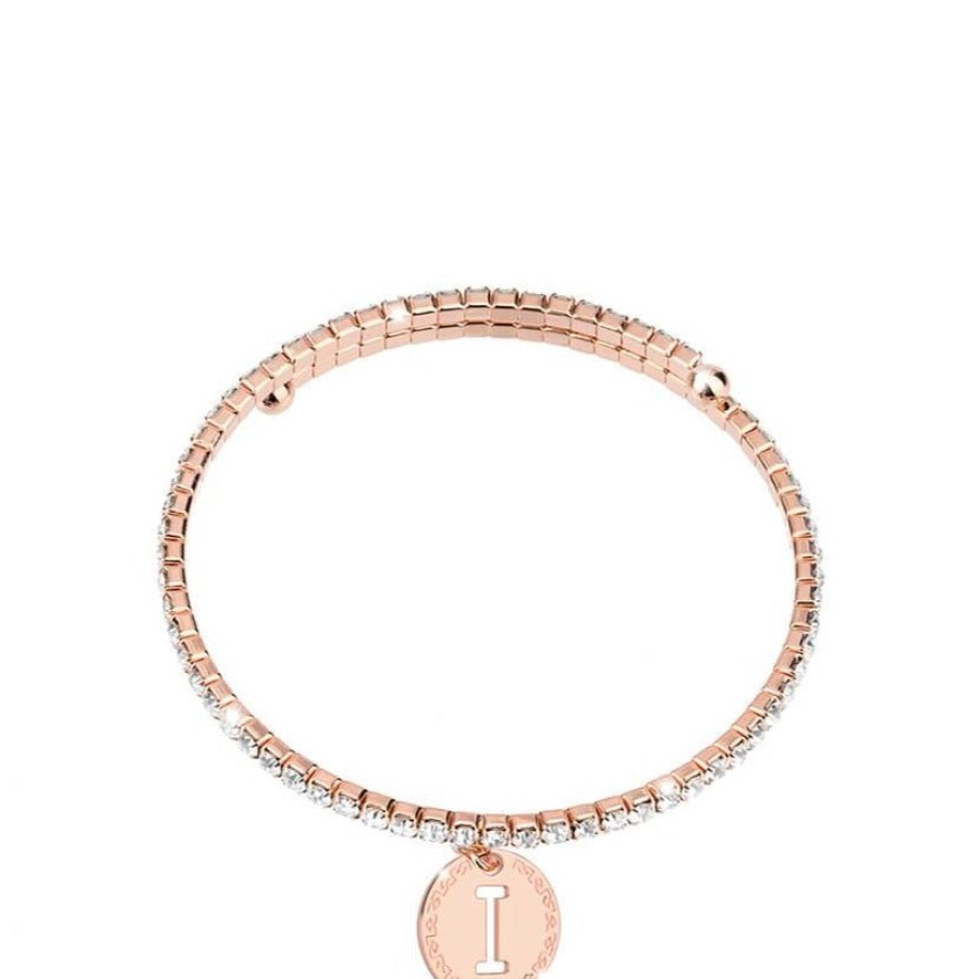 Rebecca My World Rebecca My World Rose Gold Glam Bangle - I New