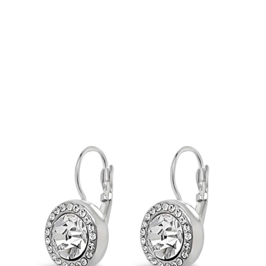 Absolute Absolute Silver Chunky Drop Earrings Clearance