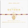 Joma Joma October Birthstone Gold Bracelet Wholesale