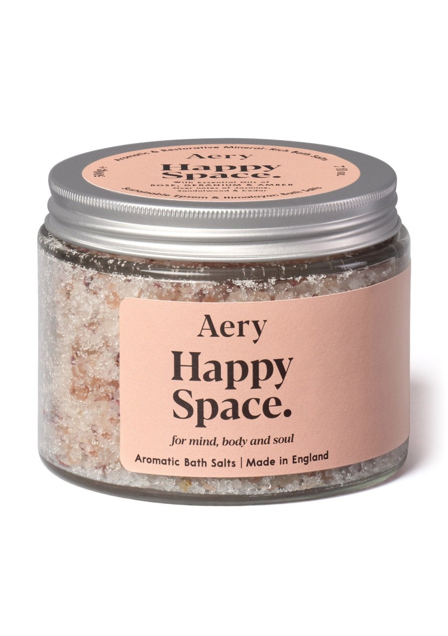 Aery Aery Happy Space Bath Salts - Rose Geranium & Amber Clearance