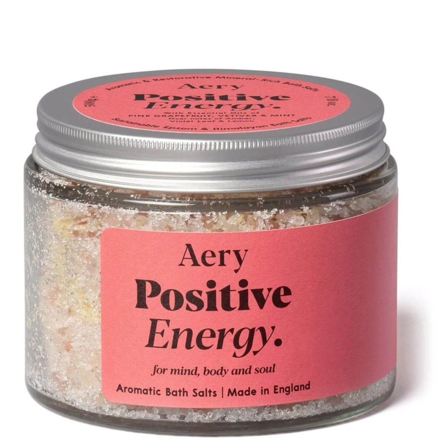 Aery Aery Positive Energy Bath Salts - Pink Grapefruit Vetiver & Mint Wholesale