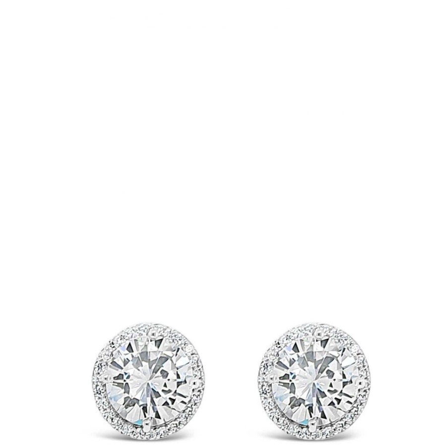 Absolute Absolute Silver Stud Earrings Online