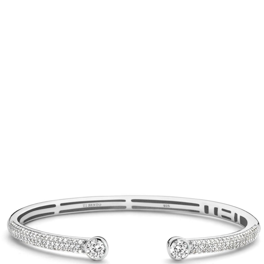 Ti Sento Ti Sento Milano Pave Bangle Hot