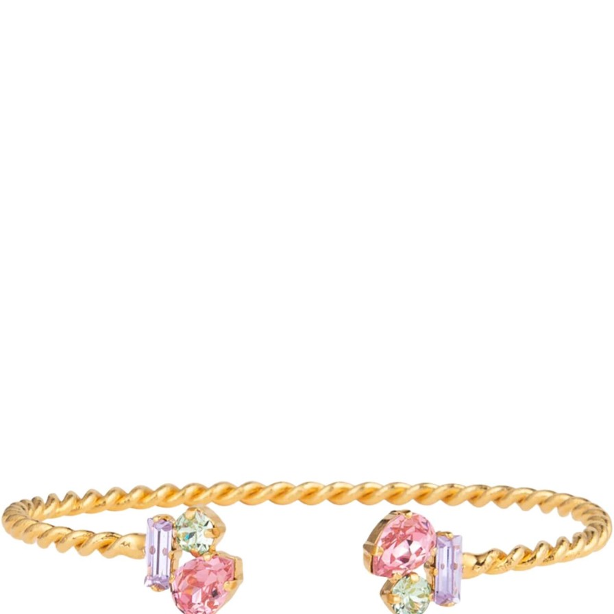 Caroline Svedbom Caroline Svedbom Gold Isa Bangle - Pastel Combo New