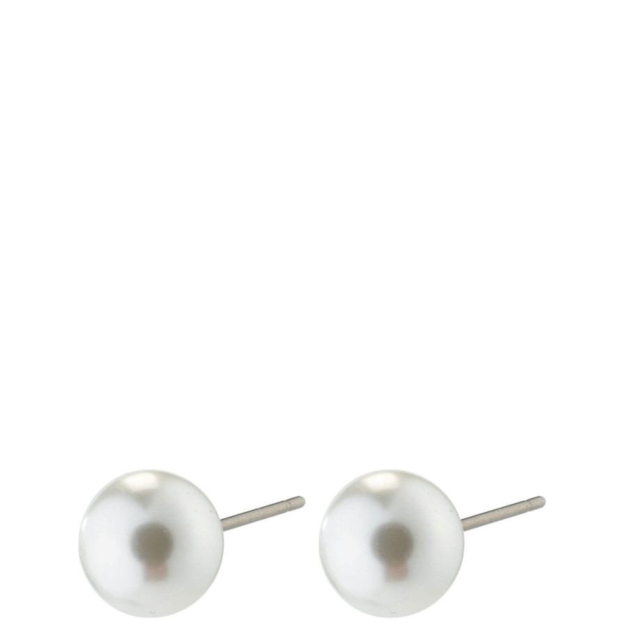 Pilgrim Pilgrim Esmaralda Classic Pearl Stud Earrings Online