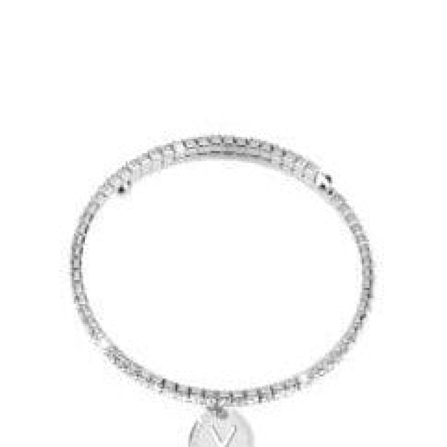 Rebecca My World Rebecca My World Silver Glam Bangle - Y Hot