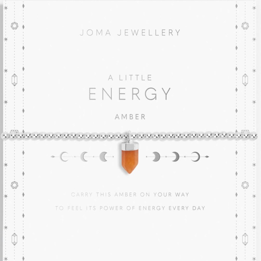 Joma Joma Affirmation Crystal A Little 'Energy' 'Amber' Bracelet Online