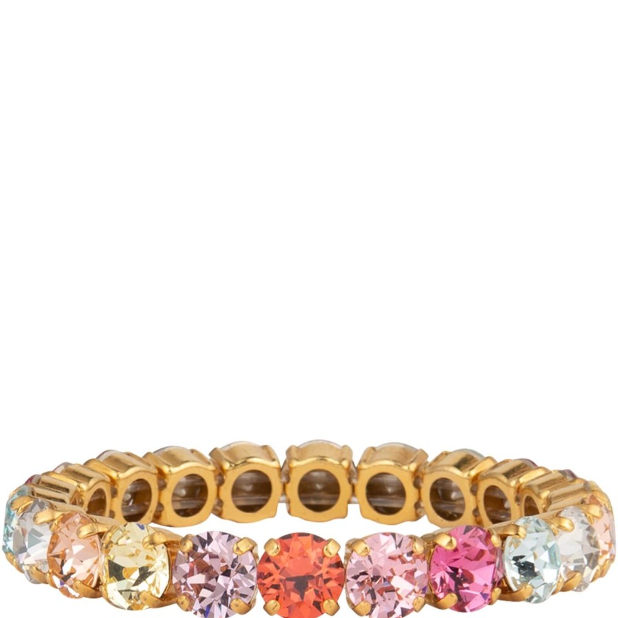 Caroline Svedbom Caroline Svedbom Gold Gia Bracelet -Pastel Rainbow Combo Online