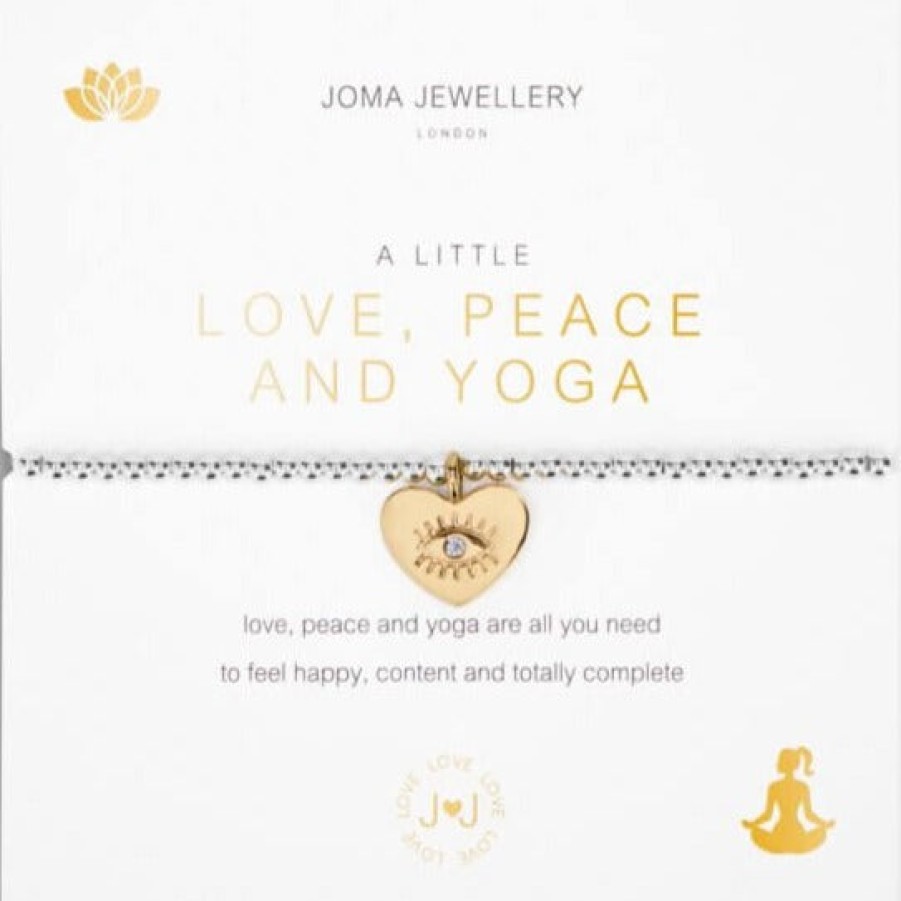 Joma Joma Love, Peace & Yoga Bracelet Hot