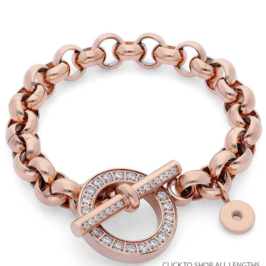 Qudo Qudo Ceccano Deluxe Bracelet - Rose Gold Online