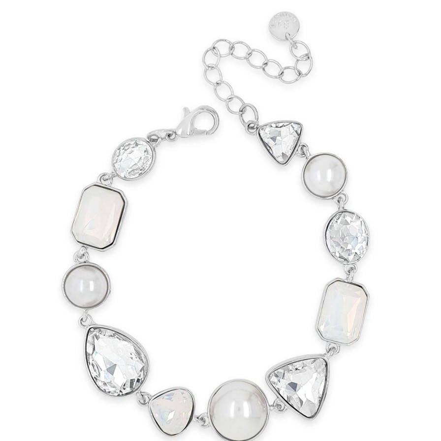 Absolute Absolute Silver & Pearl Bracelet Best