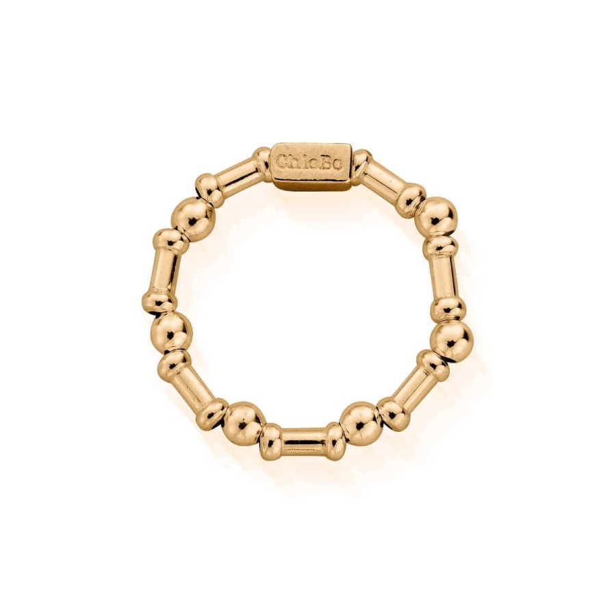 ChloBo Chlobo Rhythm Of Water Ring - Gold Hot